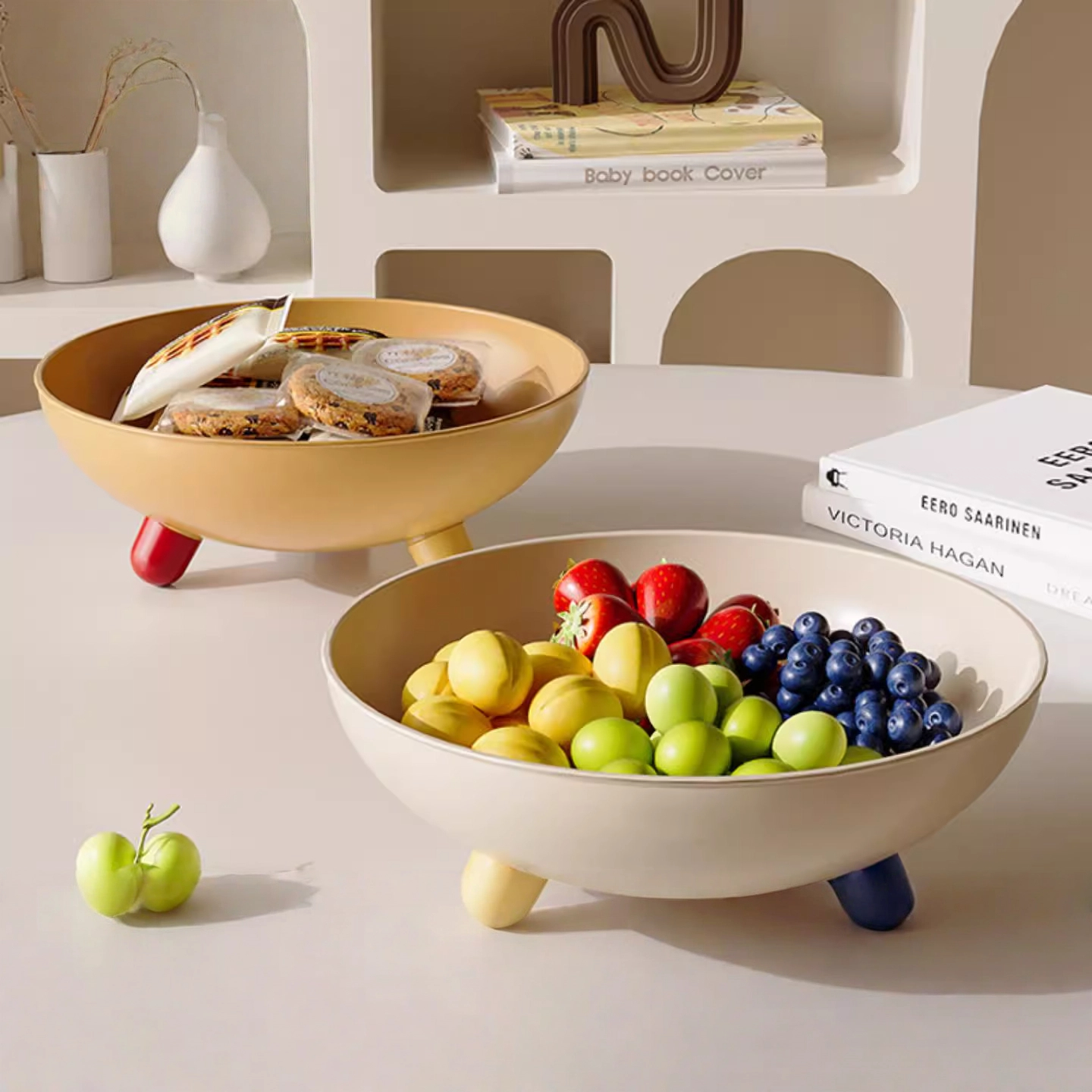 轻奢水果盘家用客厅茶几干果坚果