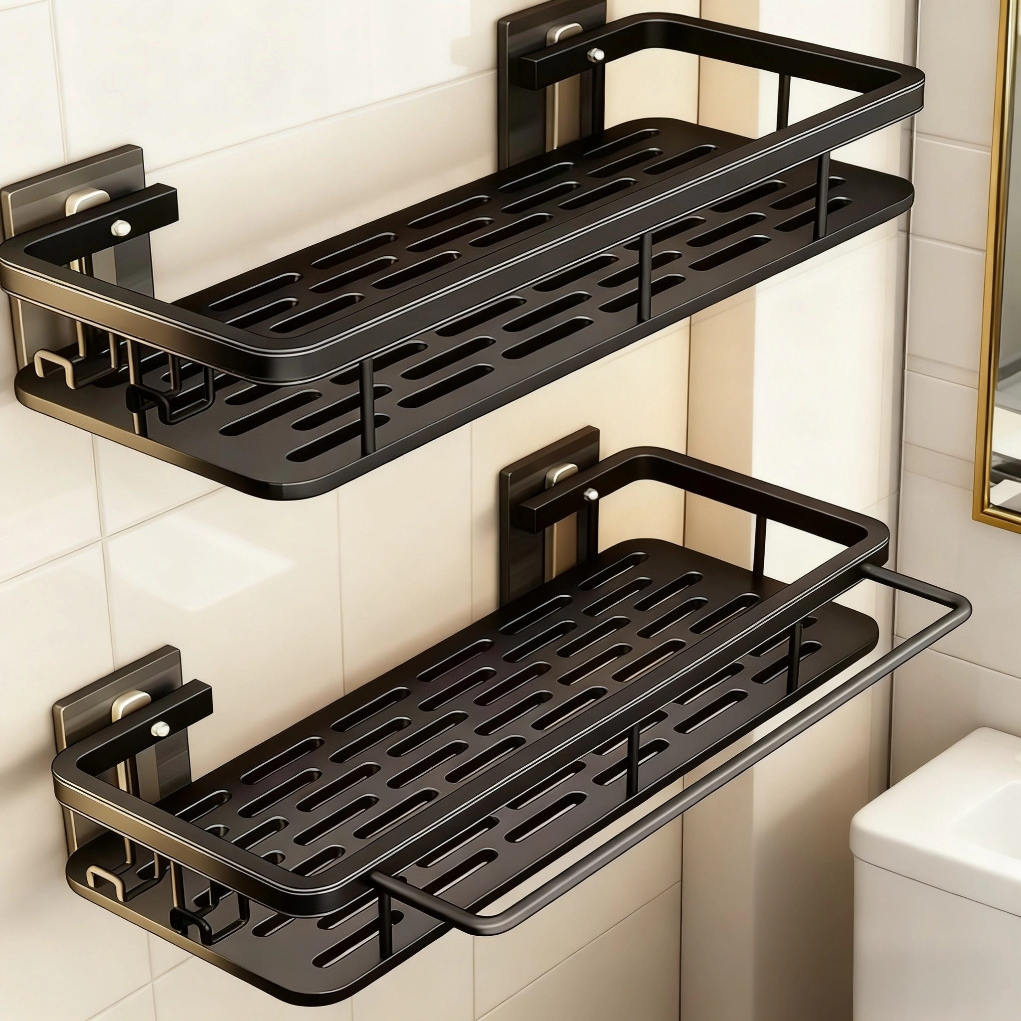 洗澡收纳墙上打孔浴室柜壁挂式浴缸洗手间洗漱台卫生间置物架浴室,家庭/个人清洁工具,浴室角架/置物架,淘宝优惠券,粉丝福利购,淘宝优惠卷