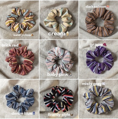 *greenhouse*ins小巴黎chic发圈