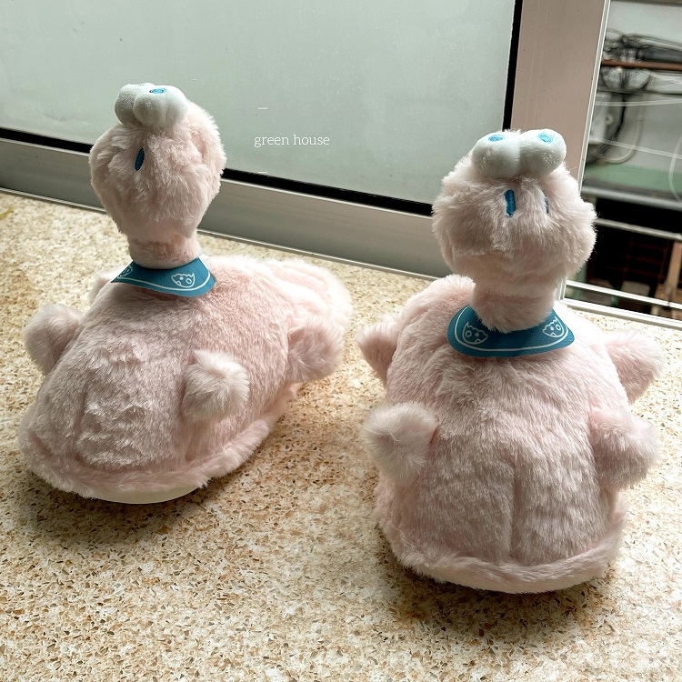可爱毛绒保暖家居拖鞋