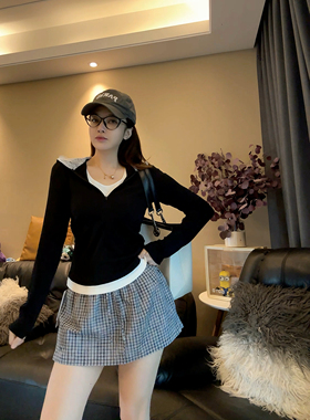 THEA买手店FUNT25格纹泡泡纱短裤官方授权