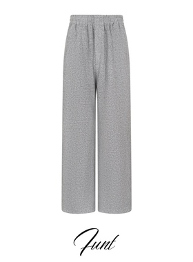 THEA买手店FUNT25秋冬新款休闲裤女宽松直筒裤卫裤品牌直发