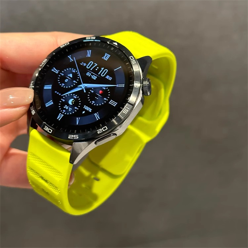 适用galaxywatch6/7表带5pro硅胶三星手表4classic运动替换腕带fe