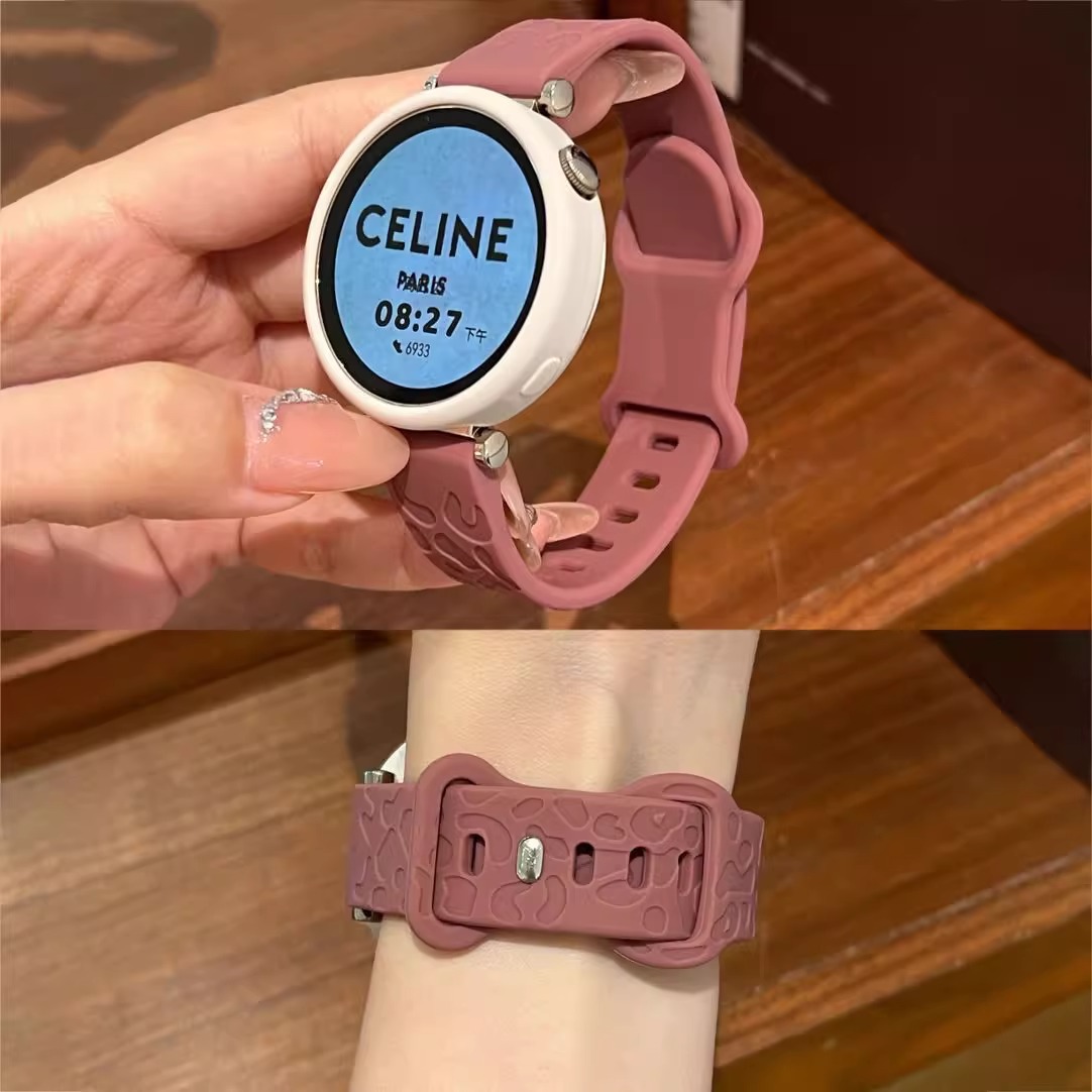 适用华为watchGT5/gt4表带硅胶手表保护壳女款软壳镂空gt5pro表套