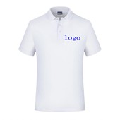 T恤团体广告衫 企业工作服短袖 刺绣 定制印刷logo夏季 翻领polo衫