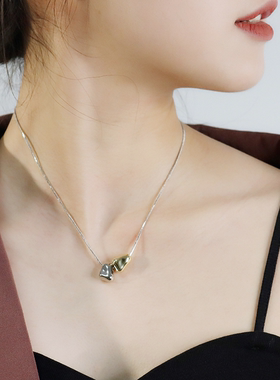 高级感艺术风格项链巴洛克蛇骨链