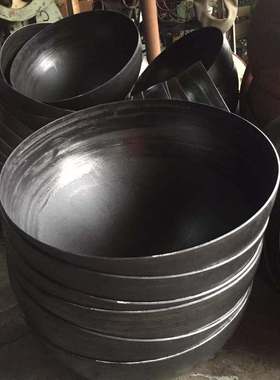 500800/900/1000mm空心大铁半球圆球焊接装饰 碳钢封头铁艺2米3米