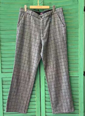 日本制 武骨 rotar 羊毛料 雅痞风  长裤 西裤 95新 羊毛70