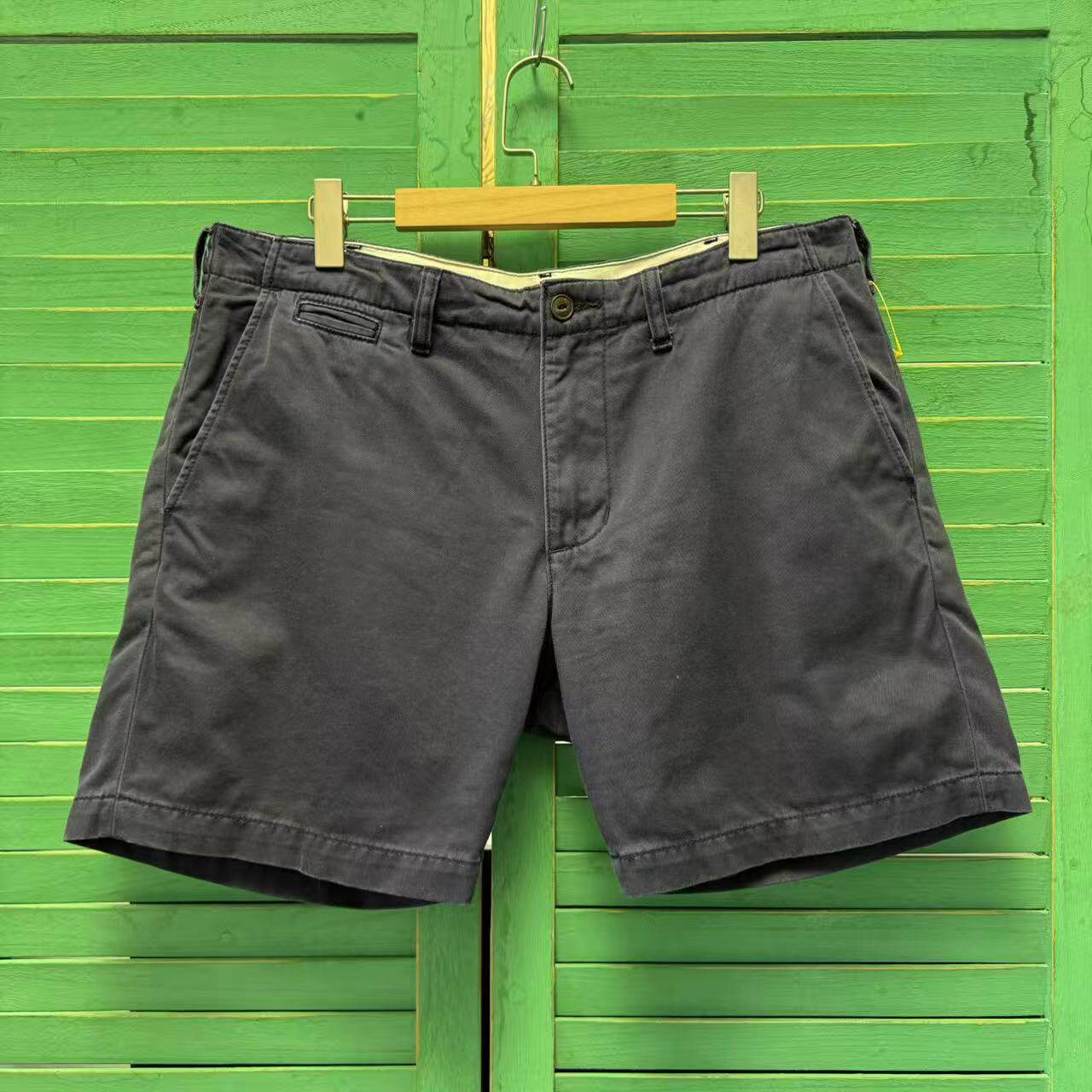 日版 ALPHA INDUSTRIES 军事风 工装短裤 纯棉水洗布 陆军偏短款