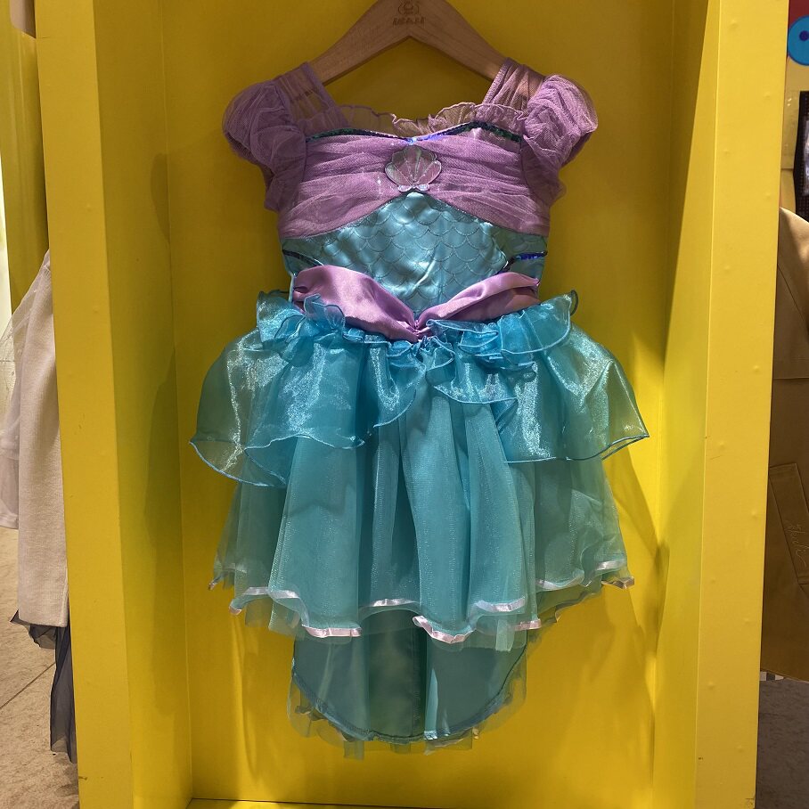 好美好美新品 迪家美人鱼带拖尾蓬蓬公主连衣裙 柔软舒服不掉粉