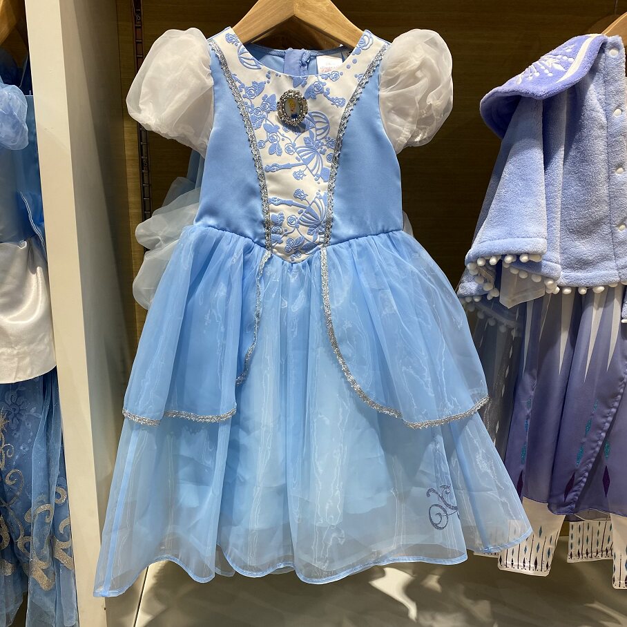 女童新品灰姑娘短袖连衣裙