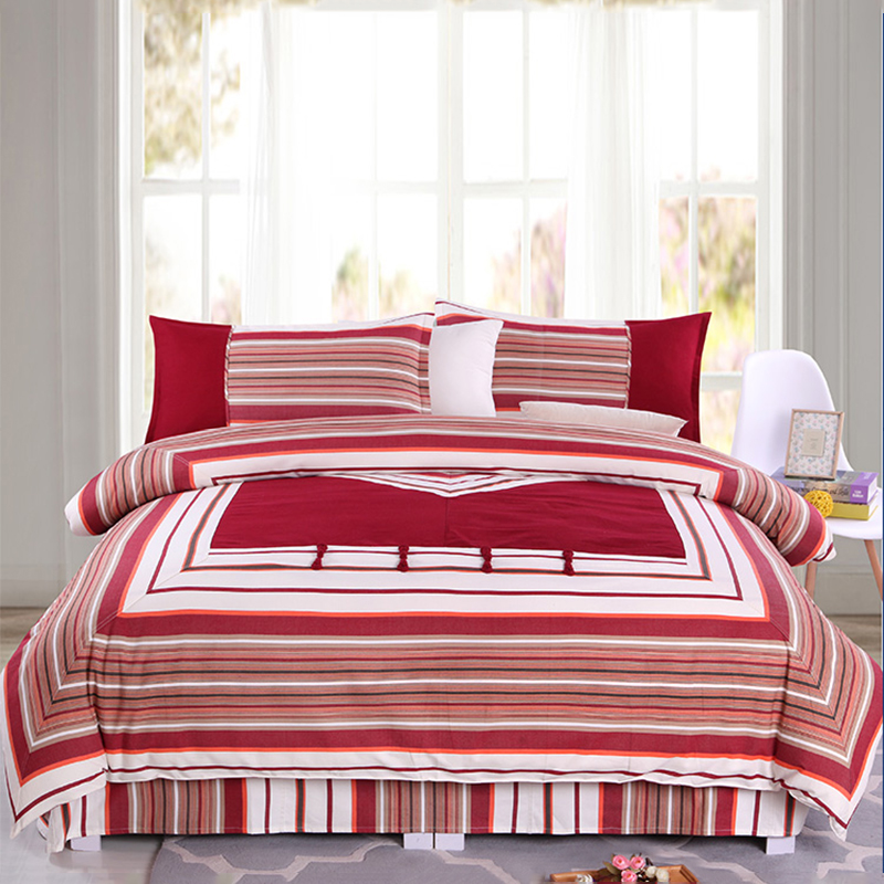 床单式4件纯棉古典民族风