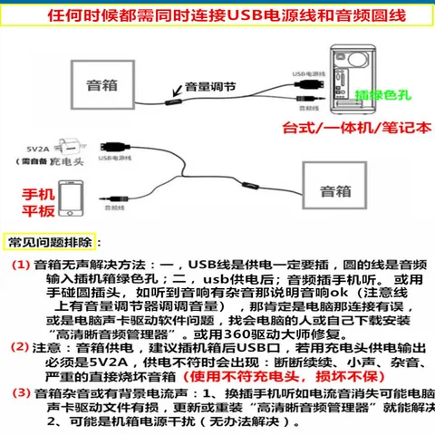 迷你音响多媒体中性包邮2.1低音炮台式电脑手机小音箱笔记本