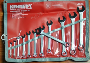 2930K 582 英国肯尼迪KENNEDY英制工业级梅开两用扳手12件套 KEN