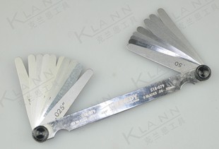 0790K 518 克伦威尔量具 KEN 英国KENNEDY公英制两用塞尺18件套