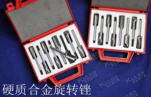 英国KENNEDY工业级8件套装硬质合金旋转锉 KEN-210-9880K克伦威尔