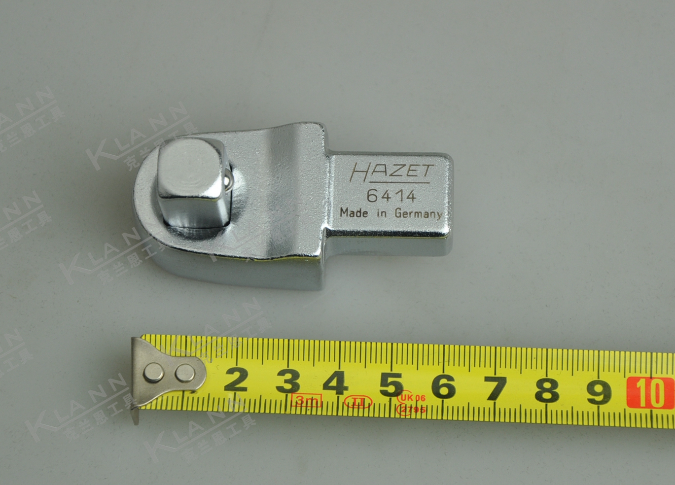 德国HAZET 哈蔡特插入式四方传动6414  传动座6414-1 扭矩扳手用