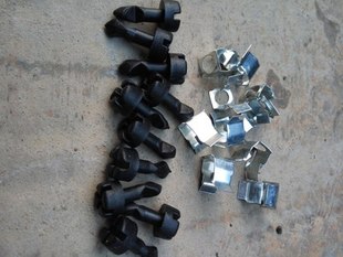 奥迪C5A6帕萨特B5新领驭发动机上盖板卡扣引擎上护板护罩卡子螺丝