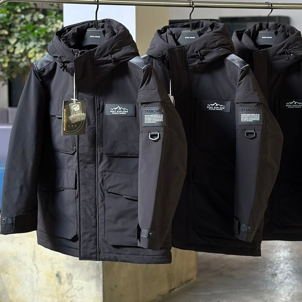 工装风情侣款羽绒服701