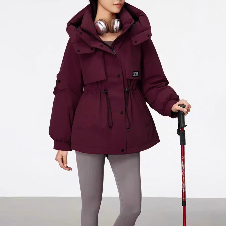 【琳琳专享】收腰连帽羽绒服623