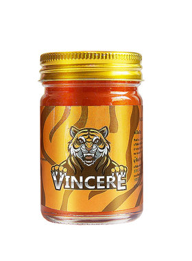 泰国VINCERE原装进口金老虎膏油按摩膏腰颈肩背肌肉按摩低刺激50g