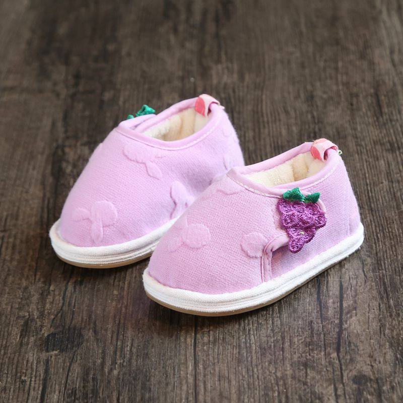 宝宝手工棉鞋1-3岁2女加绒软底保暖棉花一岁儿童居家学步鞋初冬季,童鞋/婴儿鞋/亲子鞋,儿童汉服鞋,淘宝优惠券,粉丝福利购,淘宝优惠卷