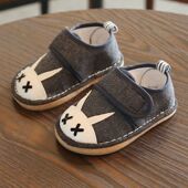 3岁2老北京秋 软底女童千层底1 儿童手工小布鞋 男婴儿宝宝学步鞋