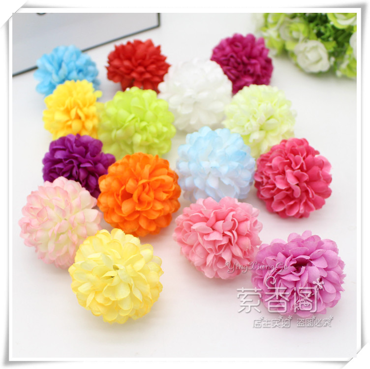 小花婚纱仿真边夹海滩新娘头饰