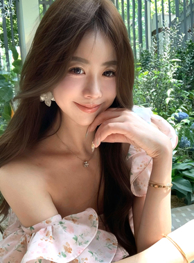 Baby61【花间精灵】法式花苞袖定制碎花茶歇连衣裙女2025夏季新款