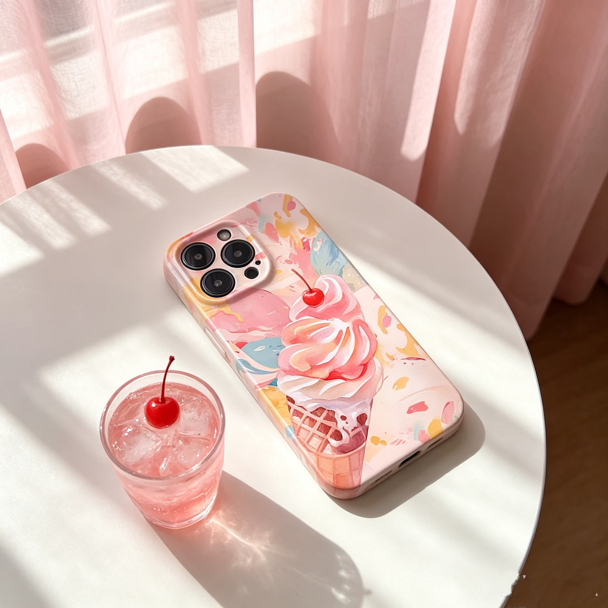 夏日多巴胺冰淇淋手机壳