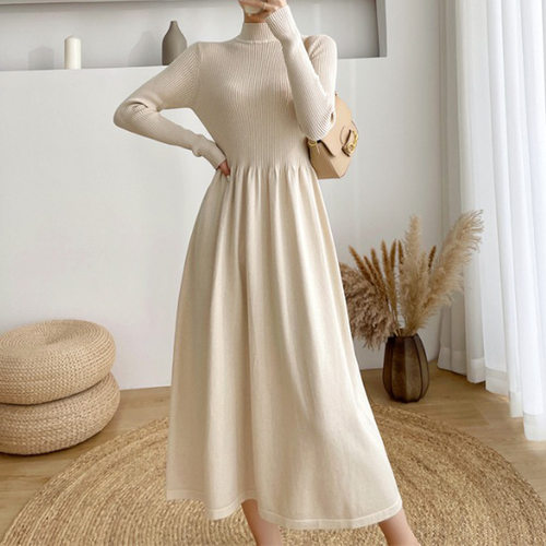 Half-high llar Mid-length Elegant Wind Skirt 2026 Korean Sty