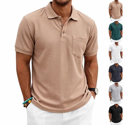 Shirt Men's Heavy Texture mmuter Leisure All-match Hot Selli