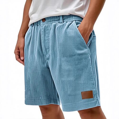 2026 Men's American Style Simple rduroy Vintage Fashion Casu