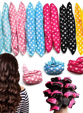 1/10pcs Hair Curlers Soft Sleeping Pillow Hair Rollers Set B