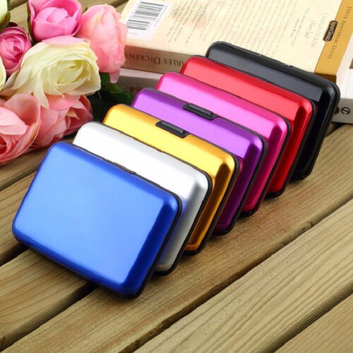 Spot Aluminum Alloy Credit Card Bag Business Card Box Alumin