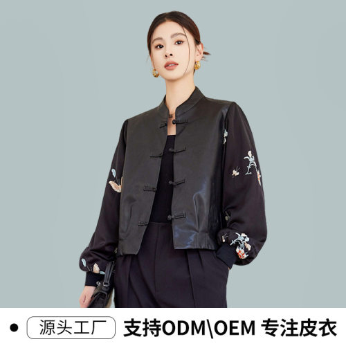 New Chinese Style Splicing Jacket Women's Short Retro Chines