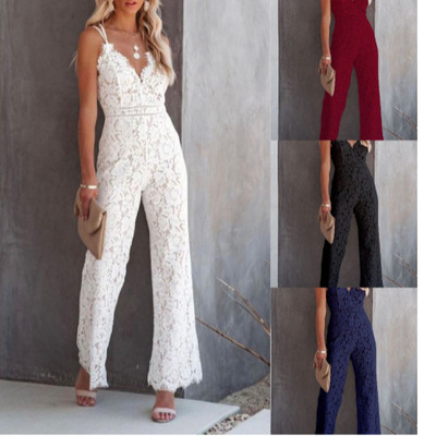 Women's Deep V Backless Long Solid lor Slim Fit Sleeveless J