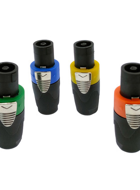 Speaker Powercon connector Speakon 4 Pole Plug Male Professi