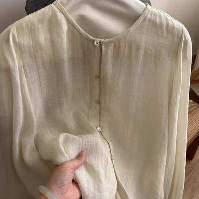 Apricot Ramie Linen Women's 2026 mforle Breathable Lightweig