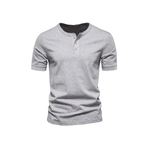 25 Years rendy Men's Henry Crewneck Short-sleeved T-shirt Ca