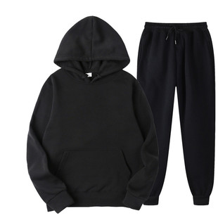 Men's Sporty Hooded Pullover Outerwear Unisex Casual Fashion