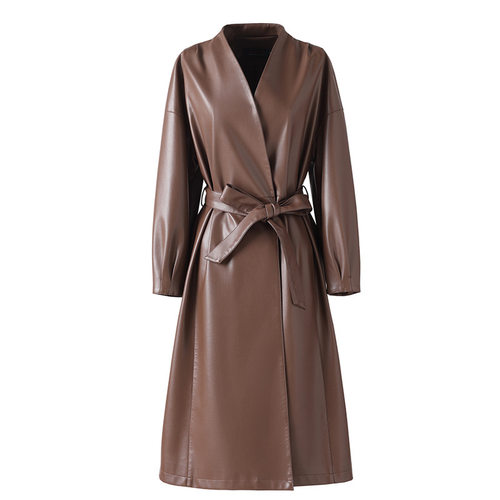 510 Haining Women's Mid-length Leather Belt To Tighten Waist