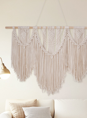 Decorative Tapestry Hand-woven Wind Bedroom Sofa Background