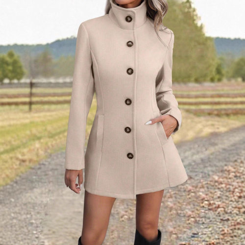 2026 Women's Fashion Casual Stand llar Jacket Wool Jacket