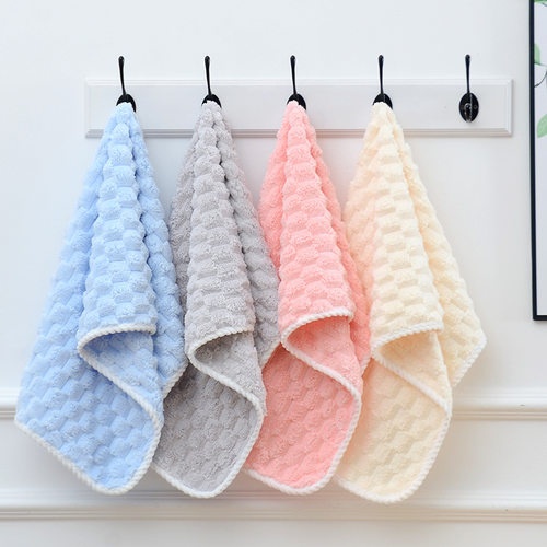 Thickened ral Fleece Cloud Fleece lor-matching Towel Soft Sk