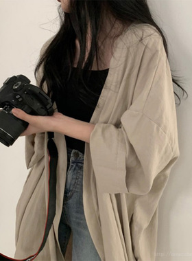 Korean Style Loose Cardigan Jacket For Women Southeast Asian