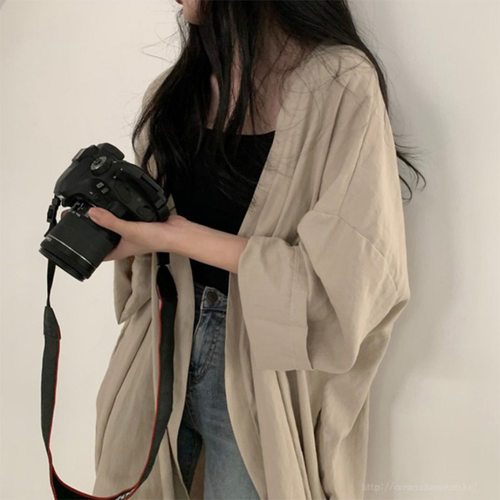 Korean Style Loose Cardigan Jacket For Women Southeast Asian
