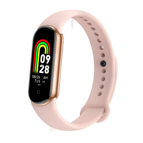 M8mini Smart Pedometer Heart Rate Ip68 Waterproof Student Sp
