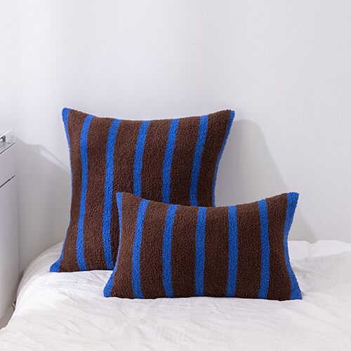 Maillard Vintage Striped  Double-sided Half-velvet Knitted W