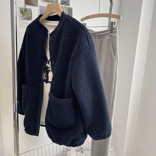 Lamb Wool Casual Velvet Thickened at Women's rendy Ins Wear